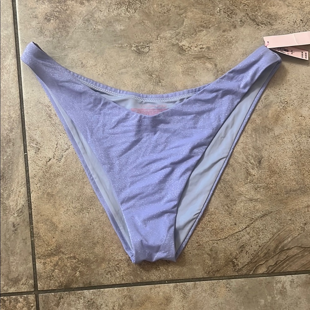Shimmering Lavender Bikini Bottom